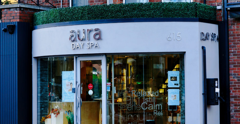 Aura Day Spa Belfast Building